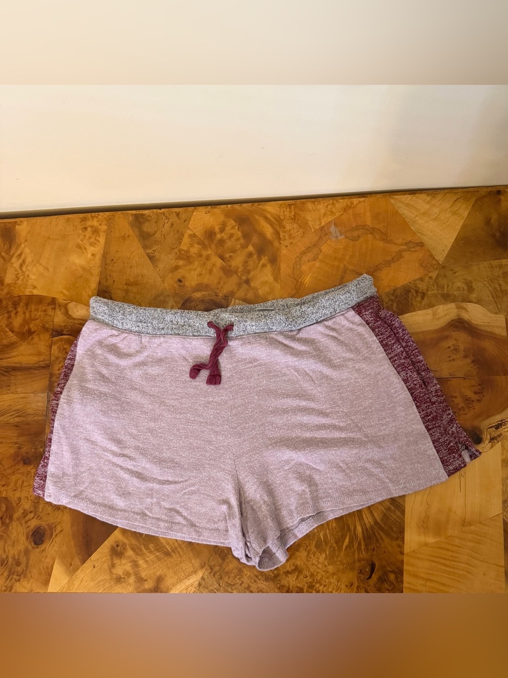 Pink Sleep Shorts M Pockets Jaclyn Intimates Drawstring